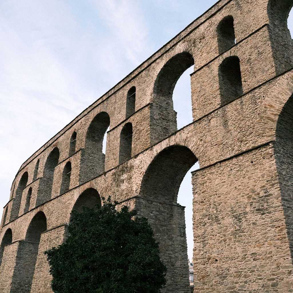 Roman Aqueduct, Kavala